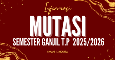 Pengumuman Mutasi Masuk Peserta Didik Semester Ganjil T.A 2025/2026