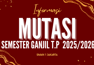 Pengumuman Mutasi Masuk Peserta Didik Semester Ganjil T.A 2025/2026