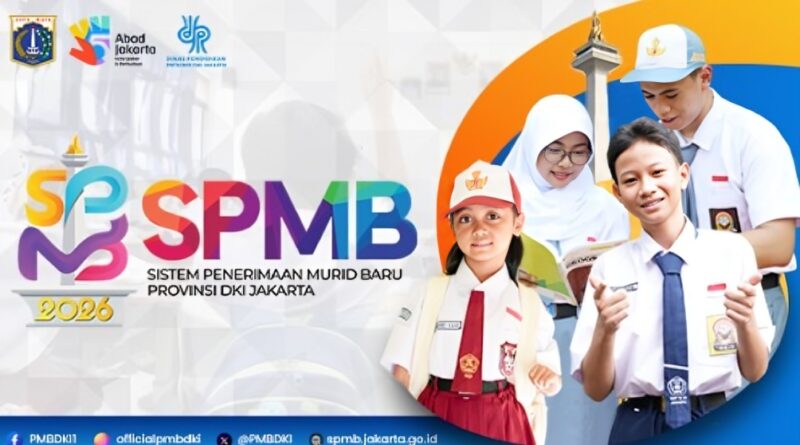Pengumuman Sistem Penerimaan Murid Baru (SPMB) Provinsi DKI Jakarta Tahun Ajaran 2026/2027
