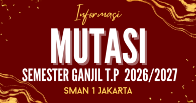 Pengumuman Perpindahan Murid Semester Ganjil T.A 2026/2027